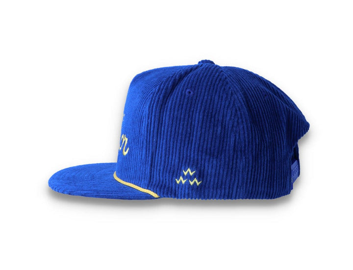 Snapback Cap Blue Weekend Warrior Corduroy - LOKK