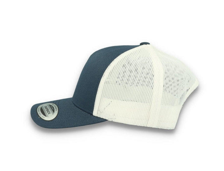 Trucker Cap Navy/White 5-Panel Retro Trucker 2-Tone 6506T - LOKK