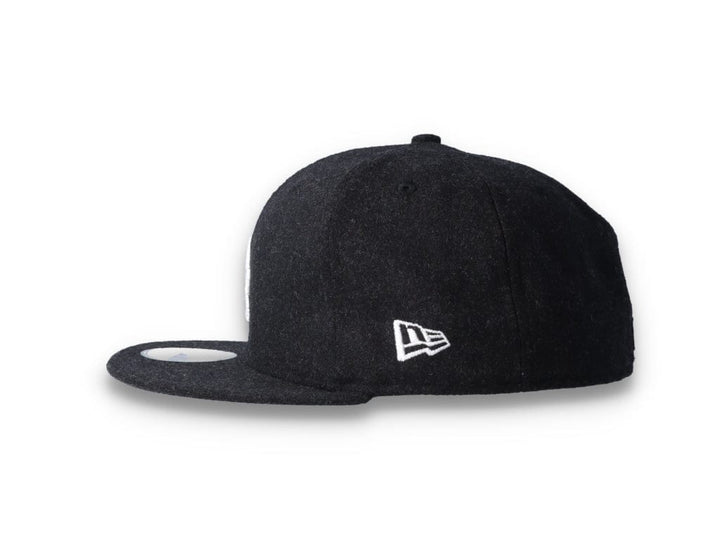 59FIFTY Melton Wool LA Dodgers Black/White - LOKK