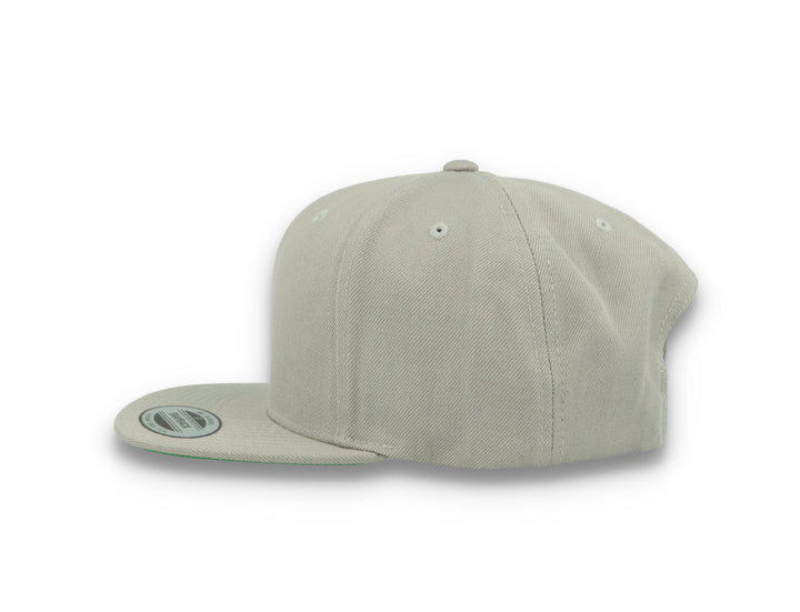 Silver Grey Snapback Cap 6089M - LOKK