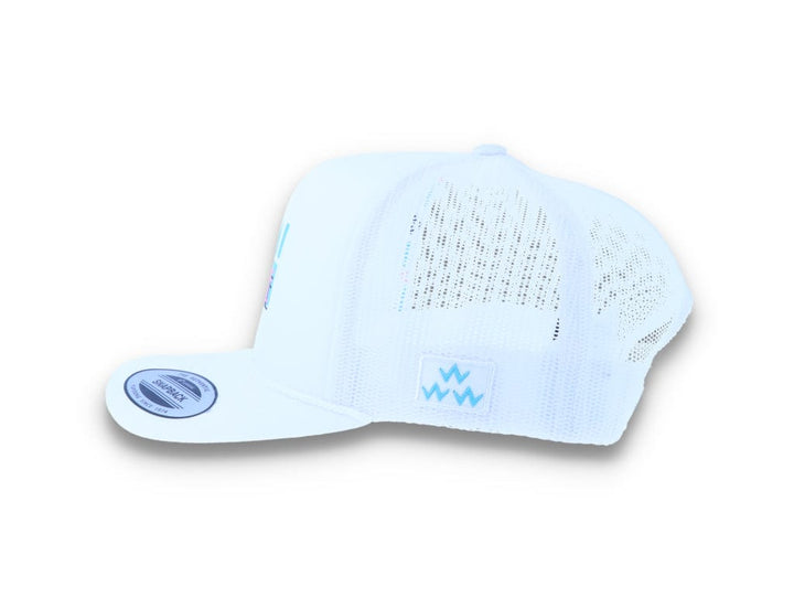 Miami Slice Trucker Cap White - LOKK