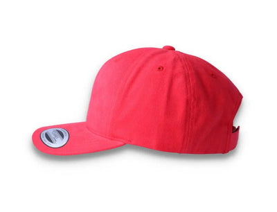 Red Velcro Cap - Twill Baseball - Yupoong 6363V