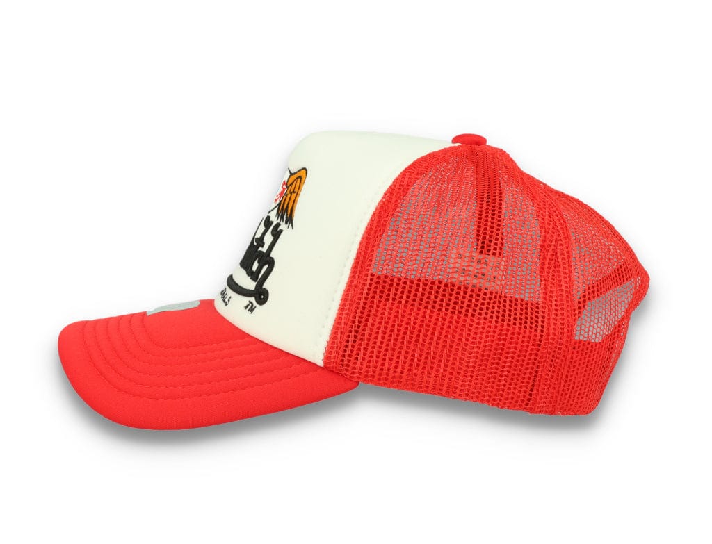 Von Dutch Trucker Cap Baker White/Red - LOKK
