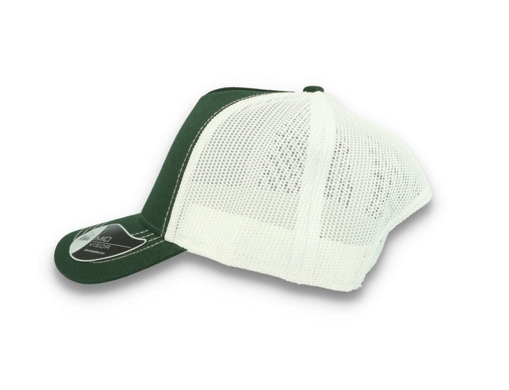 Trucker Cap Bottle Green/White Atlantis Rapper Canvas - LOKK