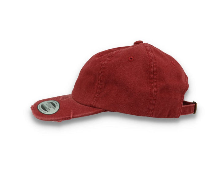 Low Profile Destroyed Cap Maroon 6245DC - LOKK