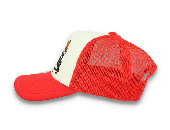 Von Dutch Trucker Cap Baker White/Red - LOKK