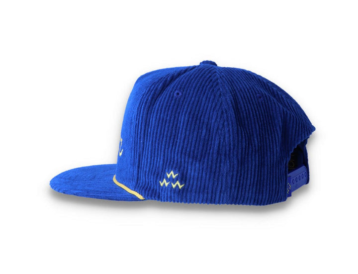 Snapback Cap Blue Weekend Warrior Corduroy - LOKK