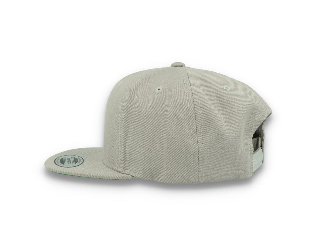 Silver Grey Snapback Cap 6089M - LOKK