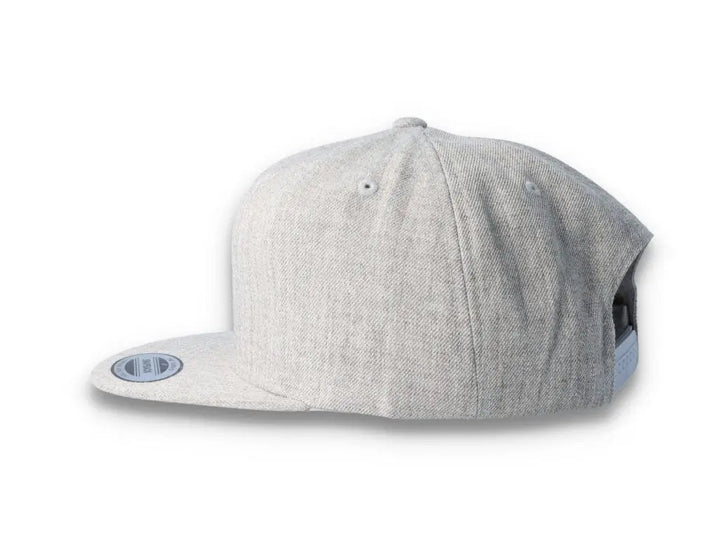 Heather Grey/Heather Grey Snapback Cap - Yupoong 6089M - LOKK