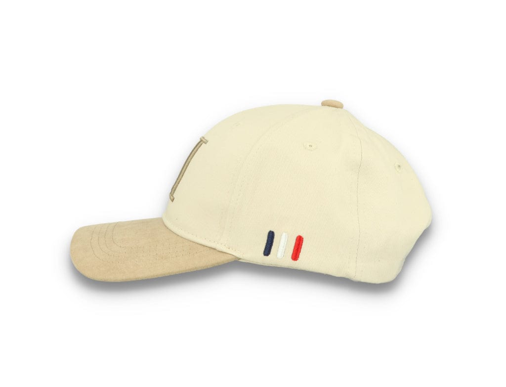 Les Deux Baseball Suede II Ivory/Dark Sand