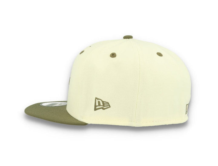 59FIFTY MLB World Series Trail Mix Los Angeles Dodgers White/Khaki - LOKK