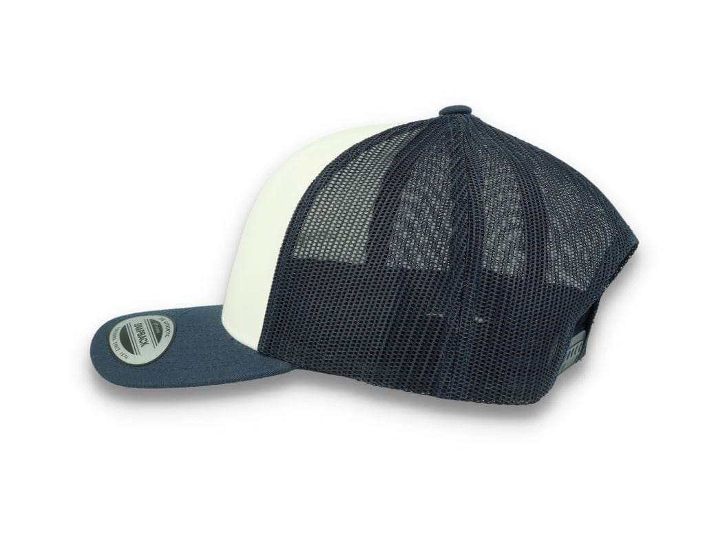 Retro Trucker White/Navy/White Flexfit 6606CF - LOKK