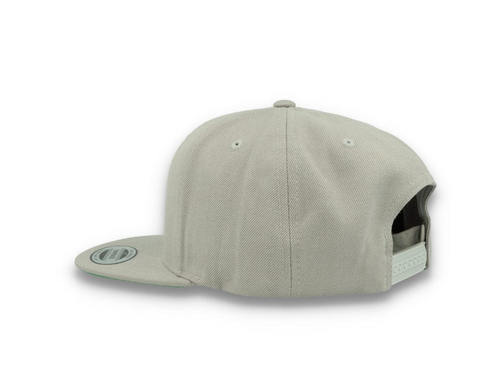Silver Grey Snapback Cap 6089M - LOKK