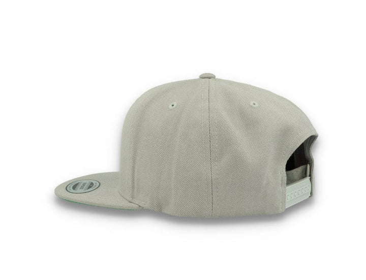 Silver Grey Snapback Cap 6089M - LOKK