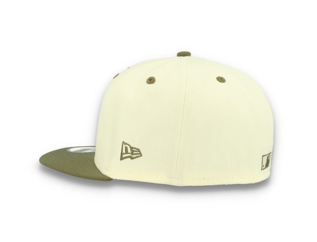 59FIFTY MLB World Series Trail Mix Los Angeles Dodgers White/Khaki - LOKK