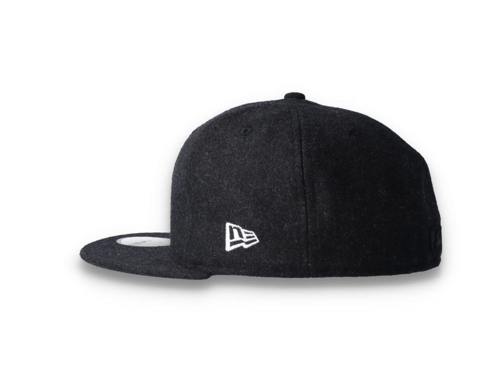59FIFTY Melton Wool LA Dodgers Black/White - LOKK