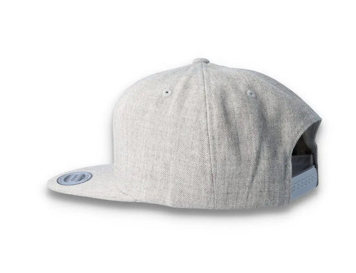 Heather Grey/Heather Grey Snapback Cap - Yupoong 6089M - LOKK