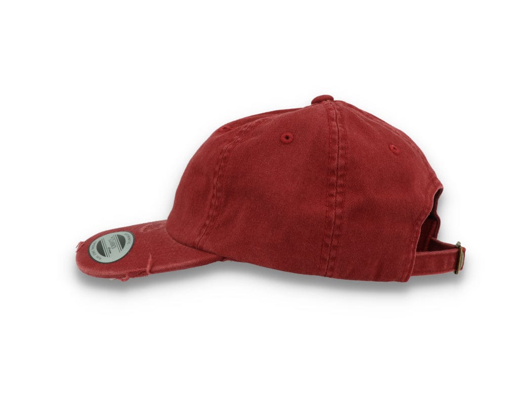 Low Profile Destroyed Cap Maroon 6245DC - LOKK