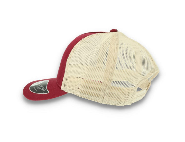 Trucker Cap Burgundy/Stone Atlantis Rapper Cotton - LOKK
