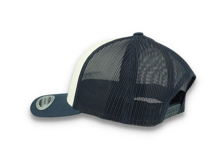 Retro Trucker White/Navy/White Flexfit 6606CF - LOKK