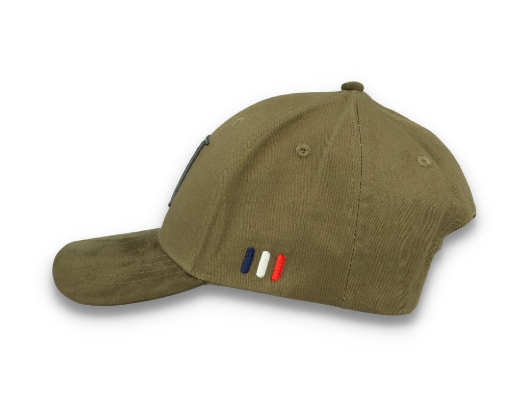 Baseball Cap Suede II Olive Night/Rosin - LOKK