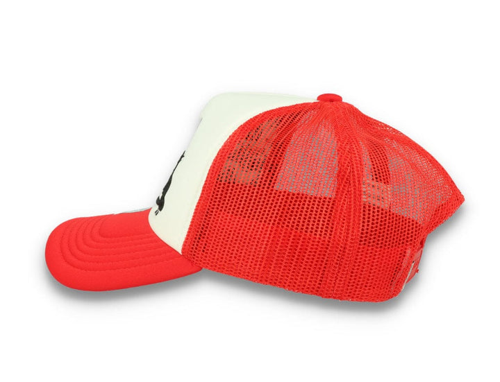 Von Dutch Trucker Cap Baker White/Red - LOKK
