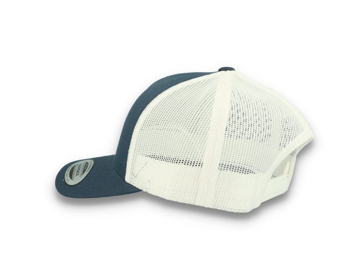 Trucker Cap Navy/White 5-Panel Retro Trucker 2-Tone 6506T - LOKK