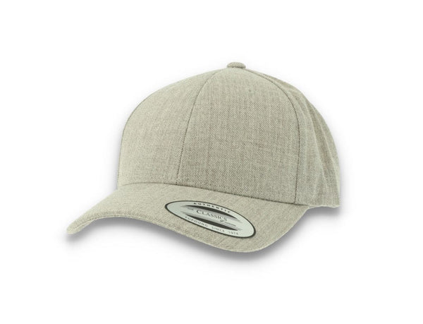 Snapback Baseball Cap Heather Grey 6363SP - LOKK