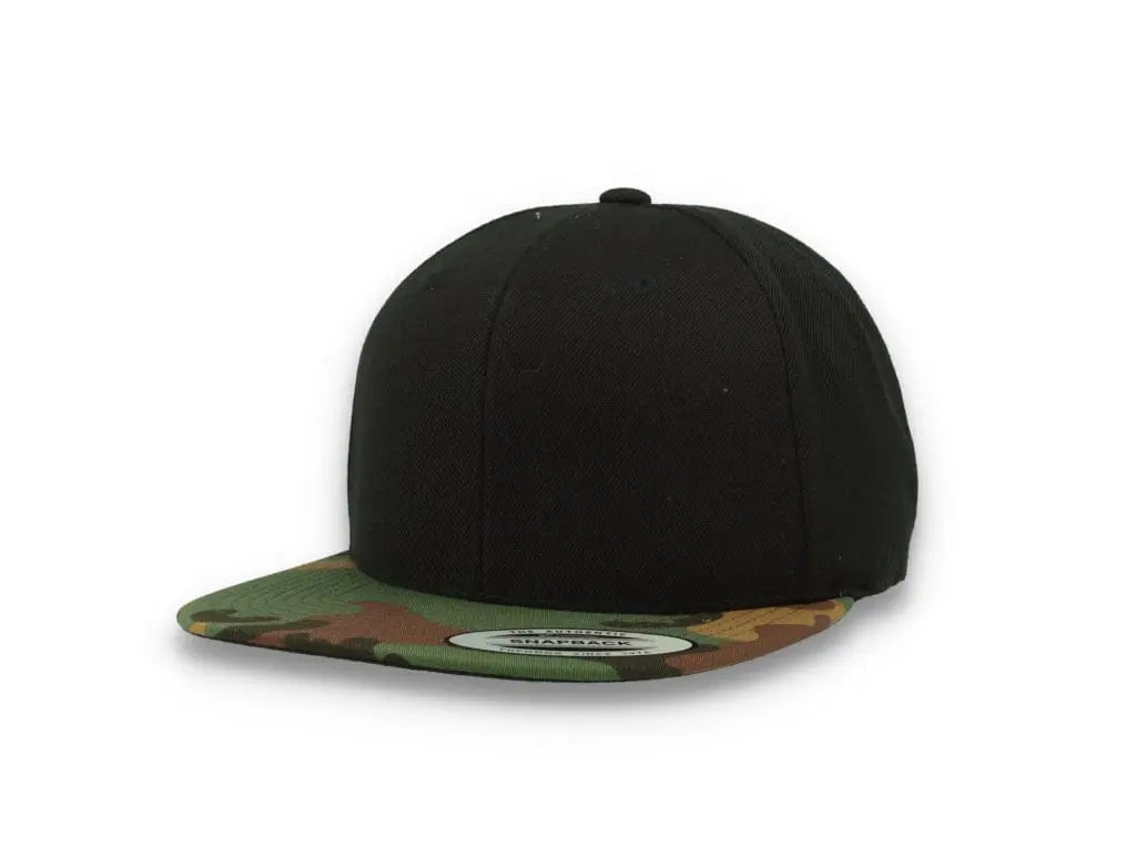 Yupoong Snapback Black/Camo 6089tc - LOKK