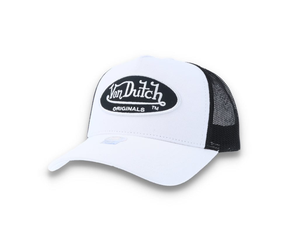 Von Dutch Trucker Cap Boston White/Black - LOKK