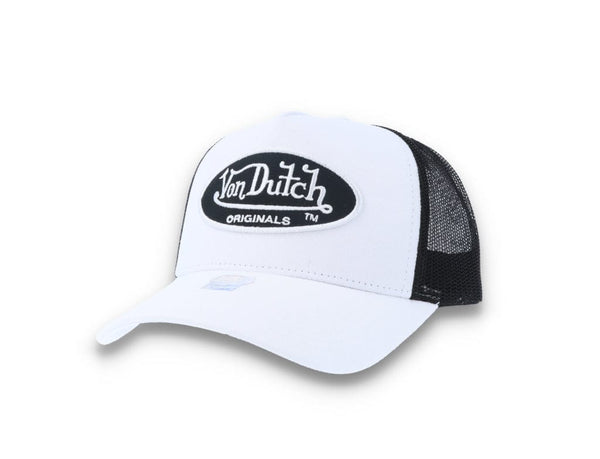 Von Dutch Trucker Cap Boston White/Black - LOKK