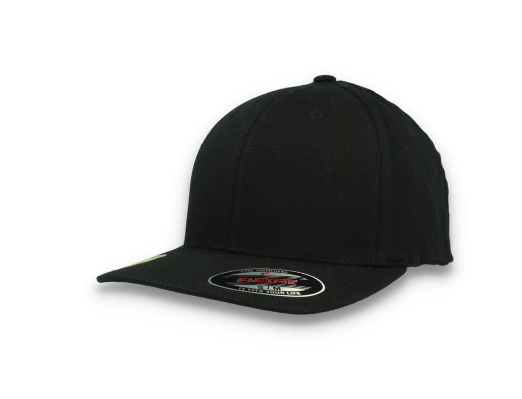 Black Organic Cap Flexfit Cotton 6277 - LOKK