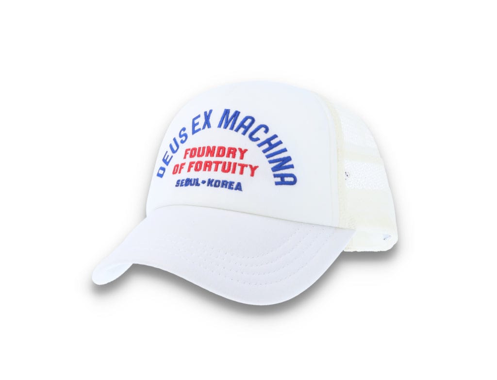 Trucker Cap White Fortuity - LOKK