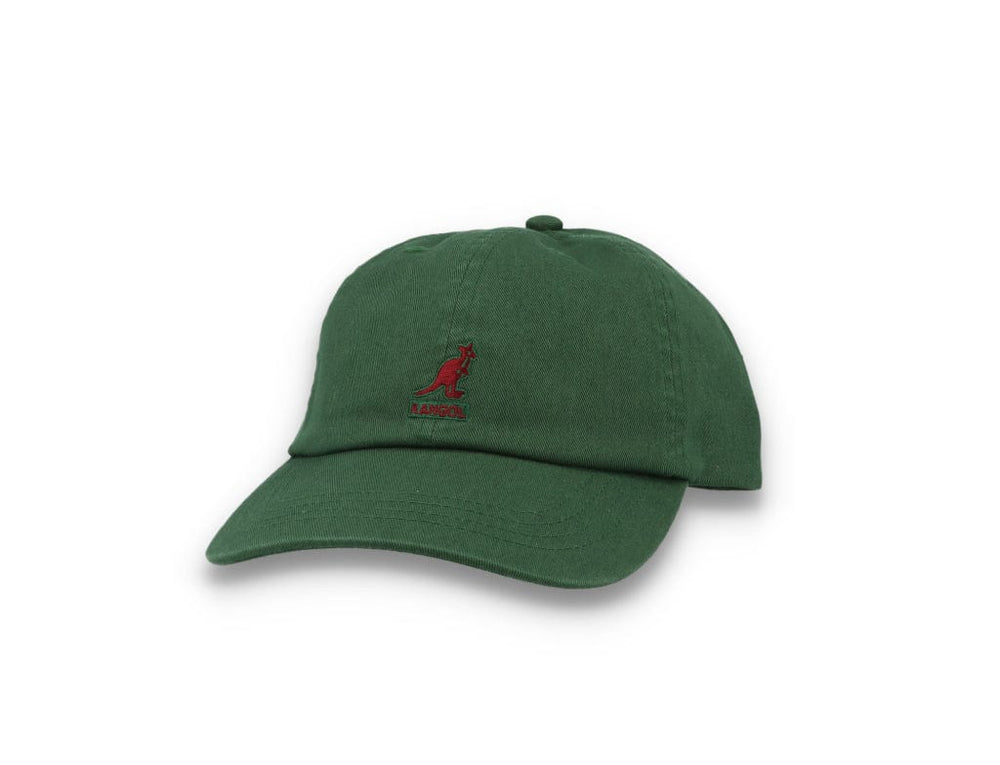 Kangol Cap Washed Baseball Cap Algae - LOKK