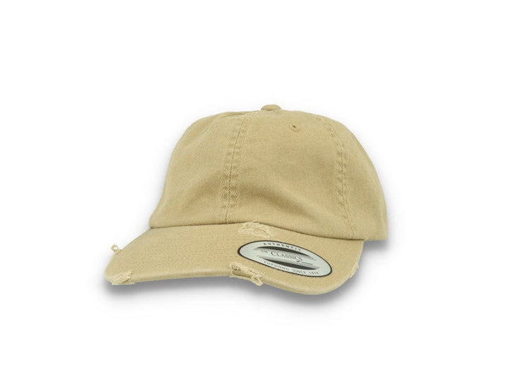 Low Profile Destroyed Cap Khaki 6245DC - LOKK