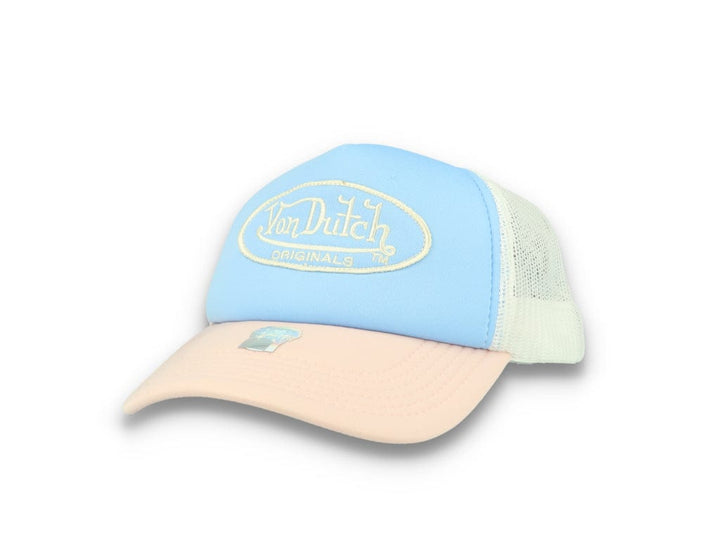 Von Dutch Trucker Cap Tampa Foam Blue/Pink - LOKK