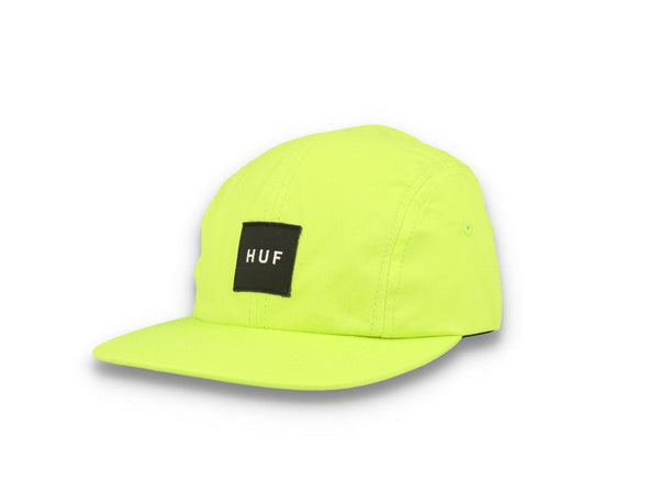 Cap 5-Panel Sort HUF Essential Box Logo Volley Huf Green - LOKK