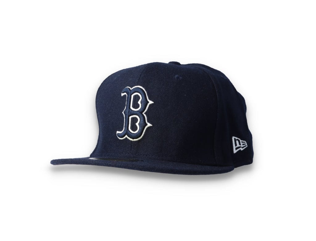 59FIFTY Melton Wool Boston Red Sox Navy/White - LOKK