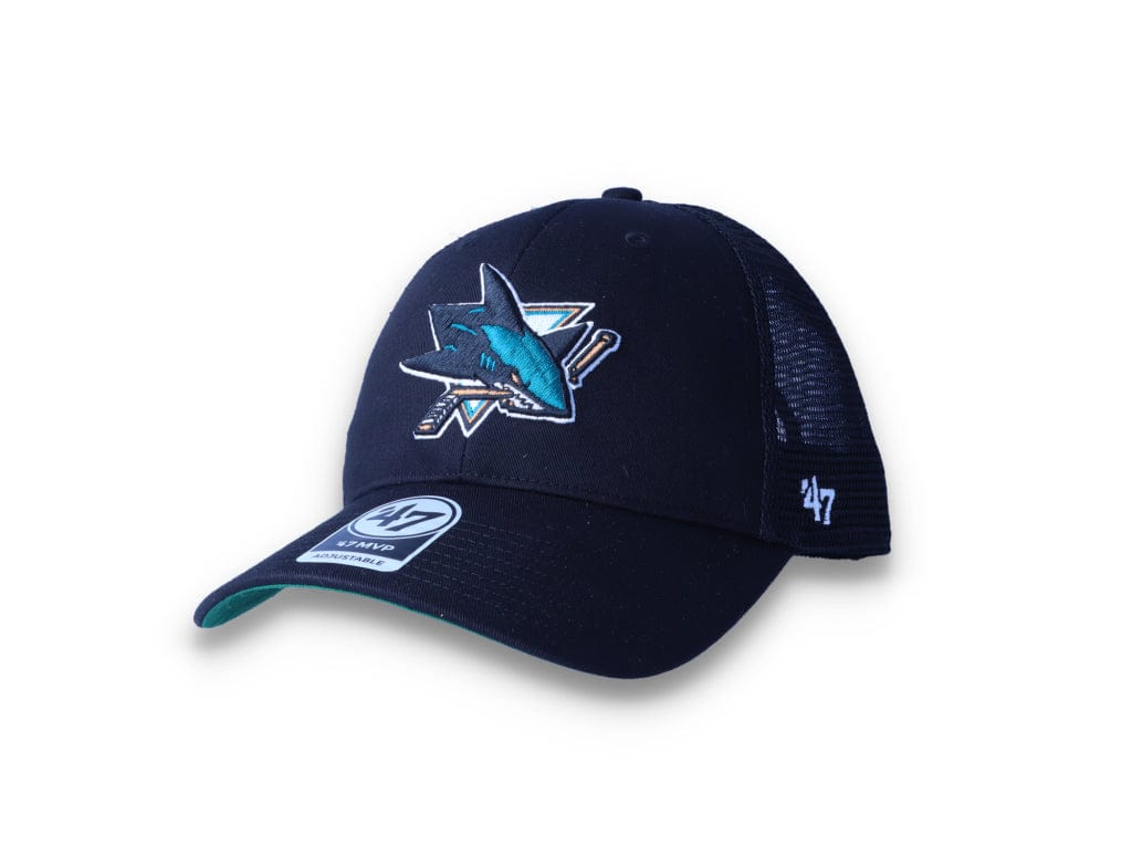 San Jose Sharks NHL Trucker Cap Branson Black - LOKK