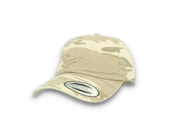 Low Profile Camo Washed Cap 6245CW Desert Camo - LOKK