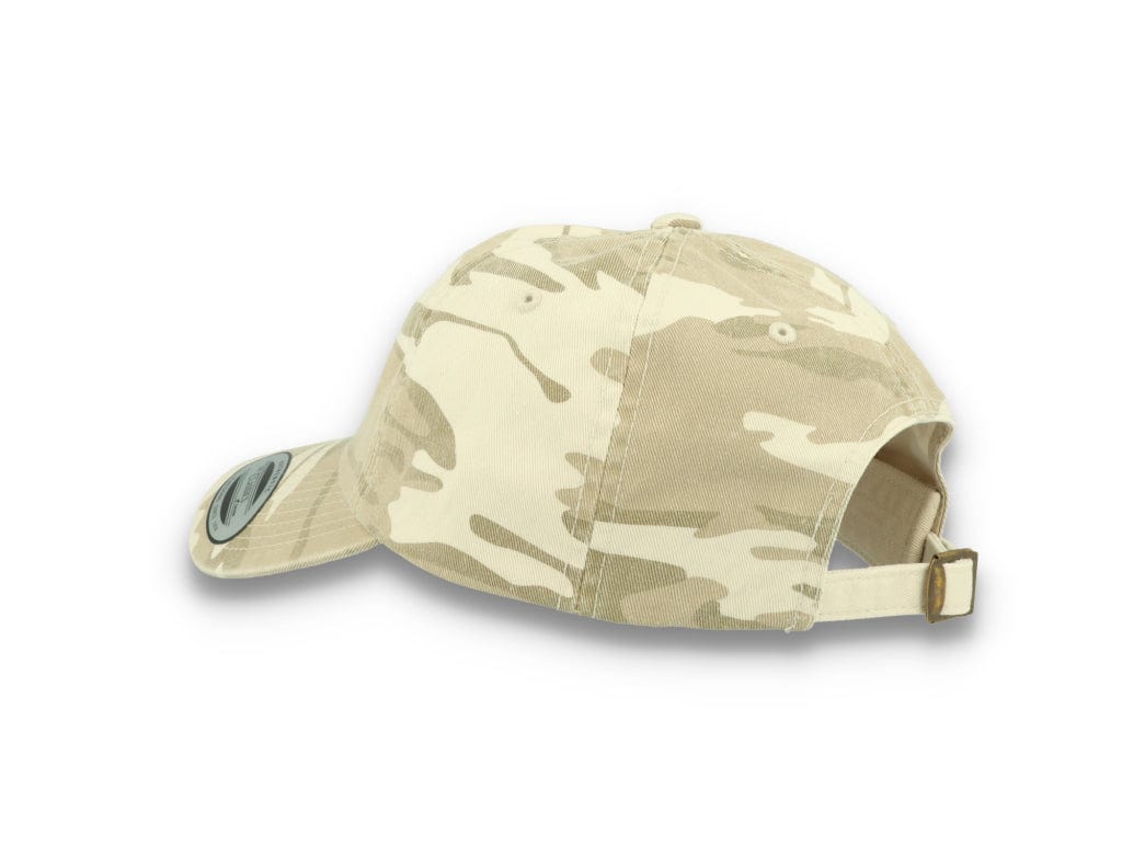 Low Profile Camo Washed Cap 6245CW Desert Camo - LOKK