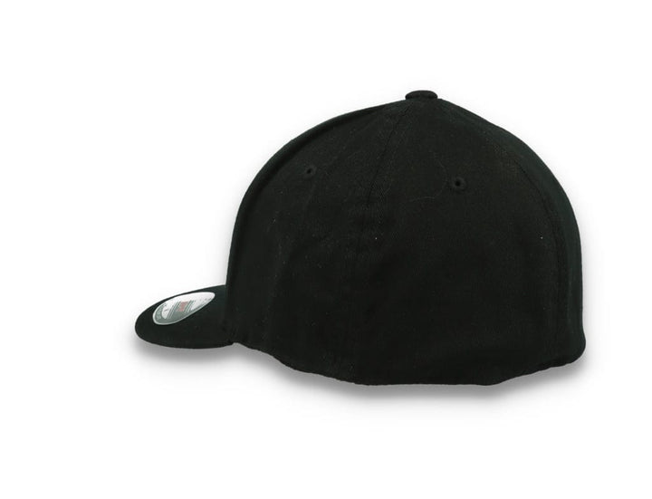 Black Organic Cap Flexfit Cotton 6277 - LOKK
