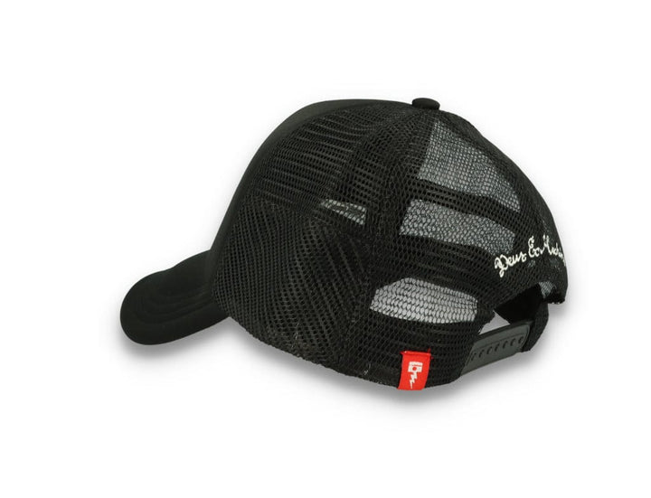 Trucker Cap Black Deus Canggu Address - LOKK