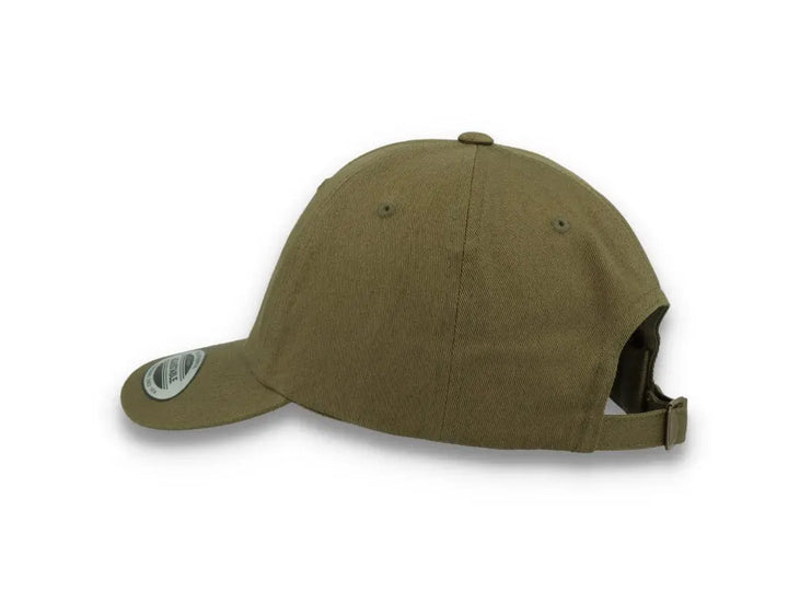 Buck Green Dad Cap Low Profile Cotton Twill - Yupoong 6245CM Buck - LOKK