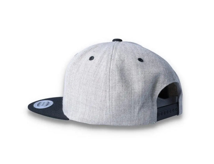 Yupoong Classic Snapback 6089MT Heather Grey/Black - LOKK