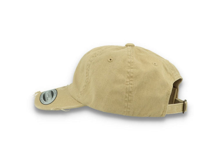 Low Profile Destroyed Cap Khaki 6245DC - LOKK