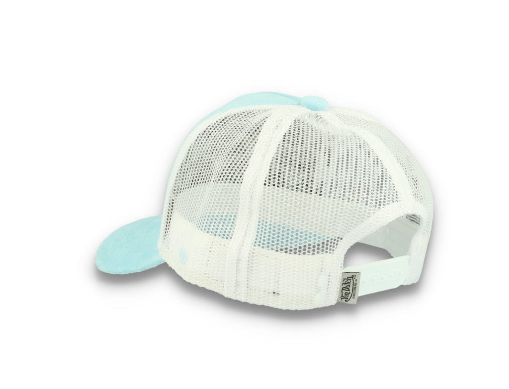 Von Dutch Trucker Cap Miami Velvet Light Blue/White - LOKK