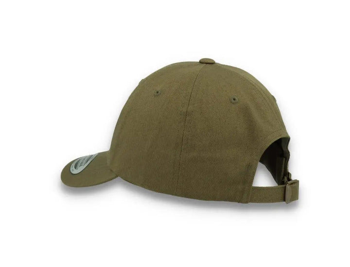 Buck Green Dad Cap Low Profile Cotton Twill - Yupoong 6245CM Buck - LOKK