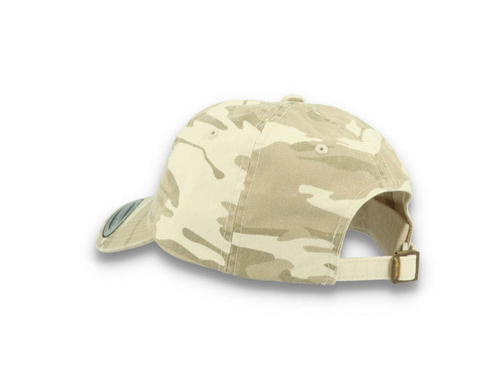 Low Profile Camo Washed Cap 6245CW Desert Camo - LOKK