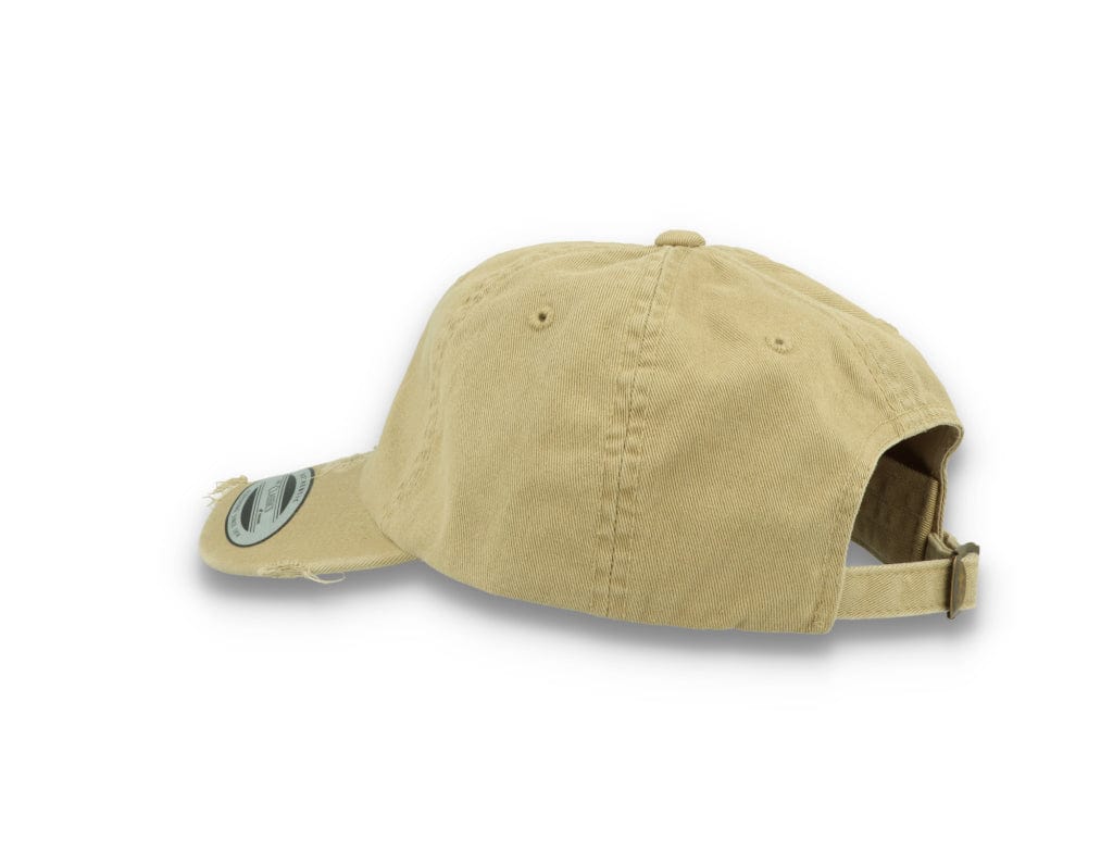 Low Profile Destroyed Cap Khaki 6245DC - LOKK